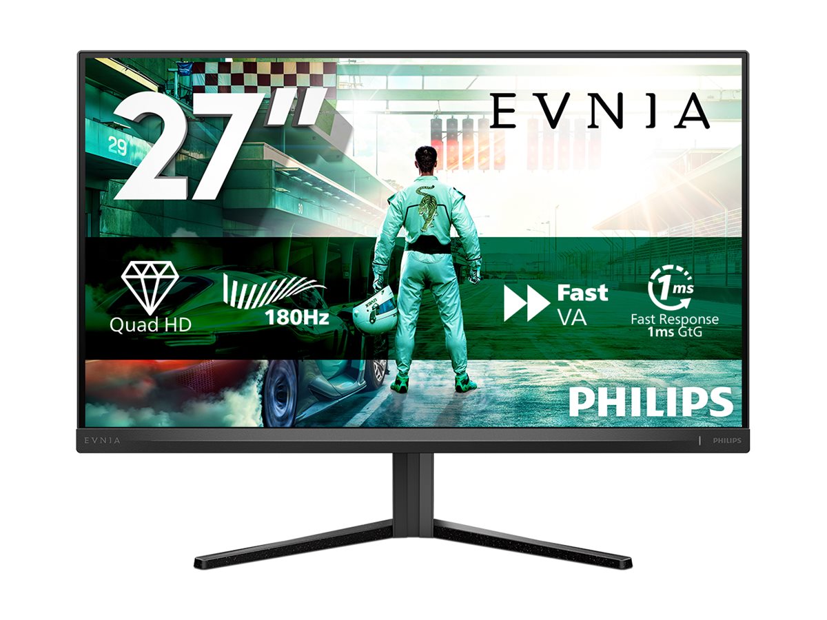 PHILIPS Evnia 3000 27M2N3500NL- Ecran Gaming-  27" - 2560 x 1440 QHD @180 Hz - VA - 300cd/m² - 5000:1 - HDR10 - 0.5 ms - 2xHDMI, DP