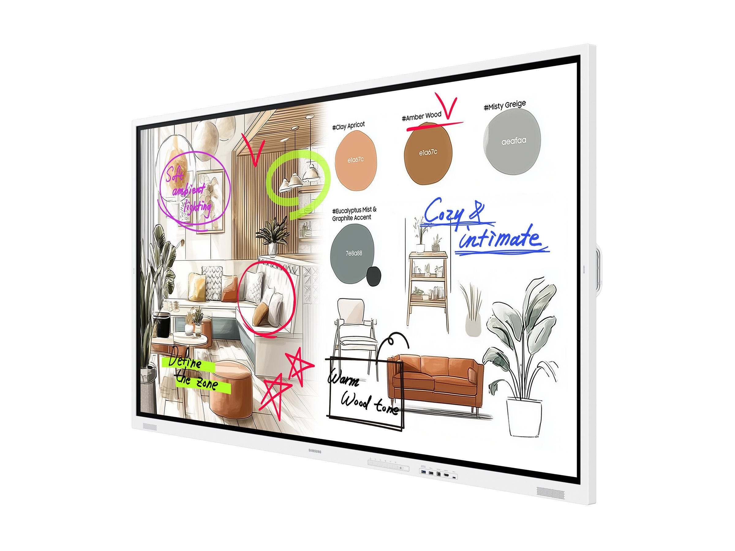 Samsung Flip Pro 75" UHD WM75F-X
