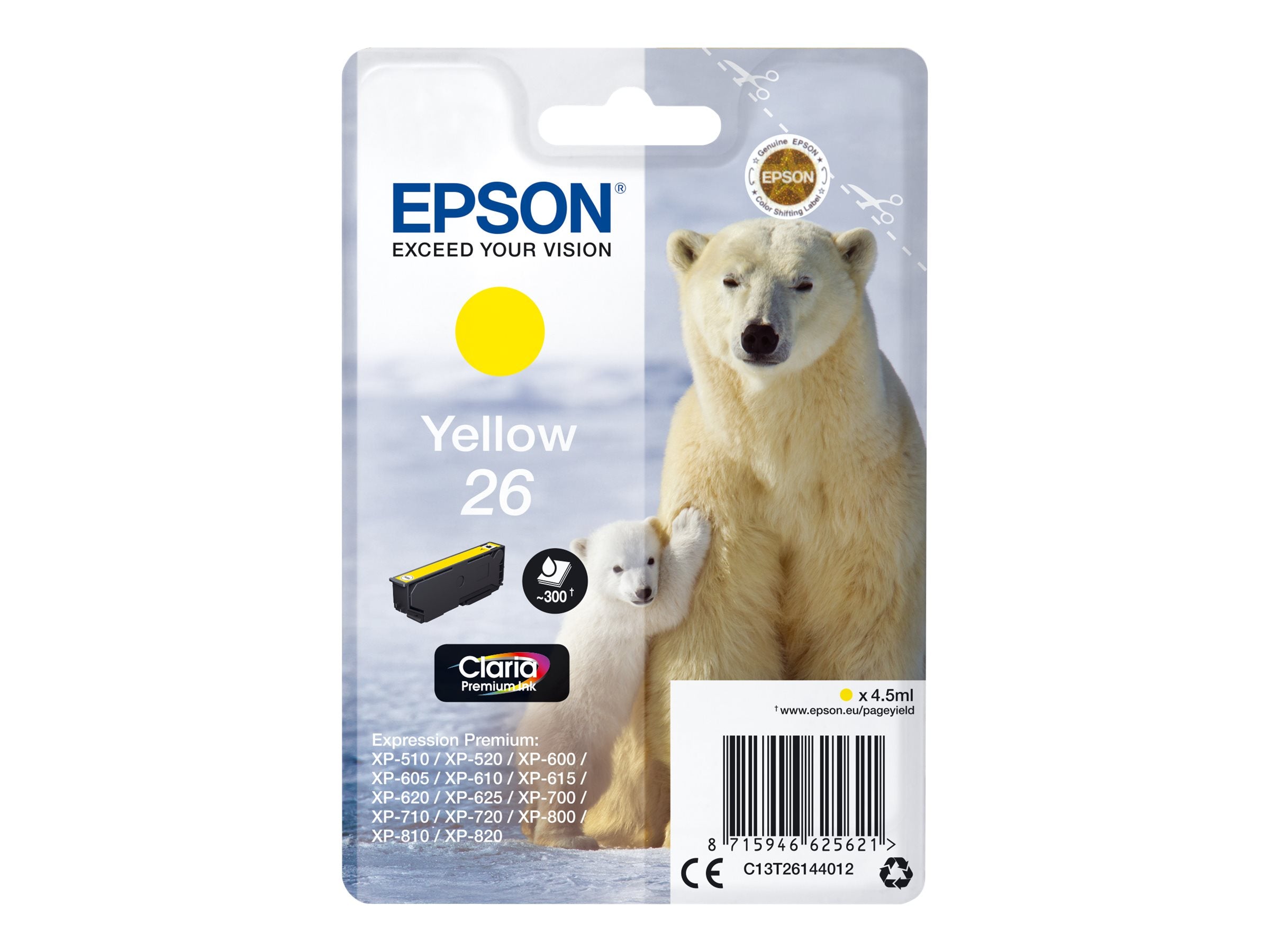 Ink/26 Polar Bear 4.5ml YL