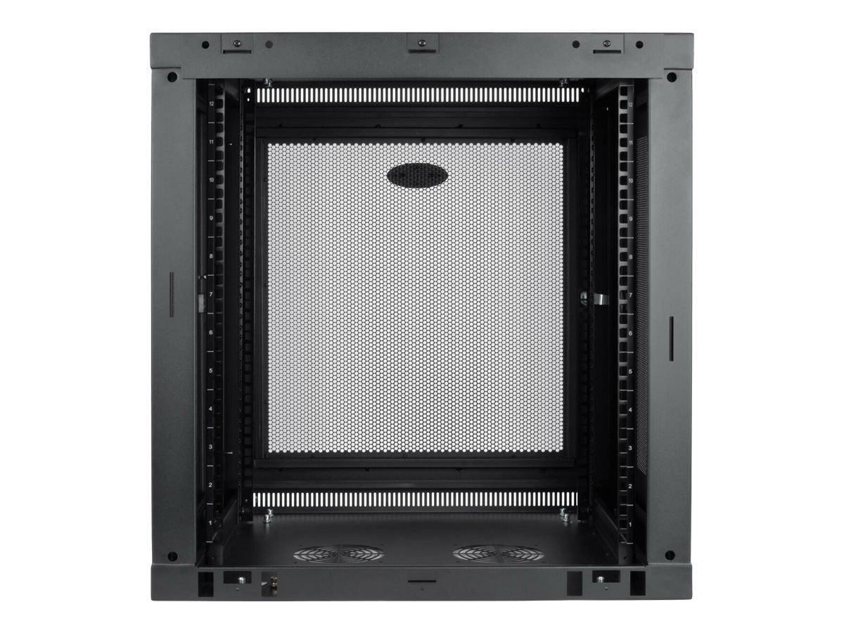 EATON TRIPPLITE 12U Wall Mount Rack Enclosure Server Cabinet Low Profile Deep Rack cabinet wall mountable Black 12U 19