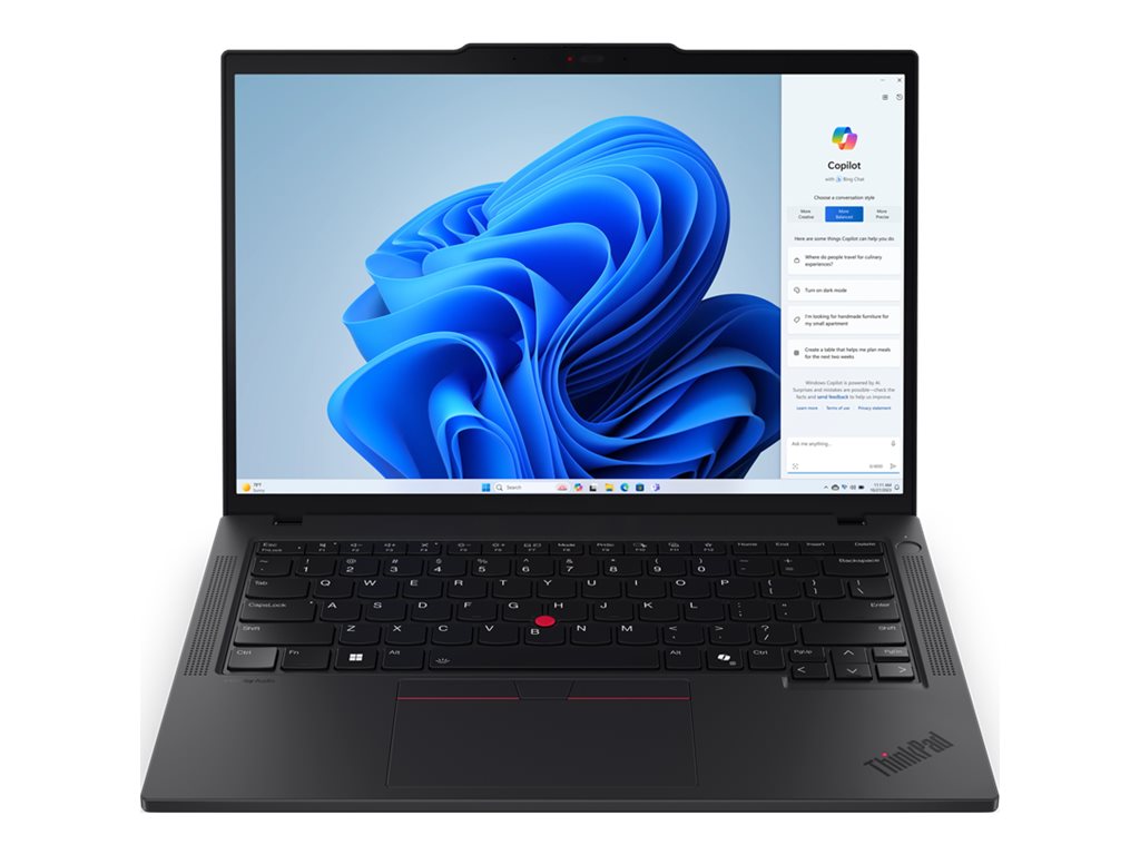 LENOVO ThinkPad T14 G5 AMD Ryzen 5 Pro 8540U 14p WUXGA 8Go 256Go SSD M.2 UMA W11P 3YR Carryin