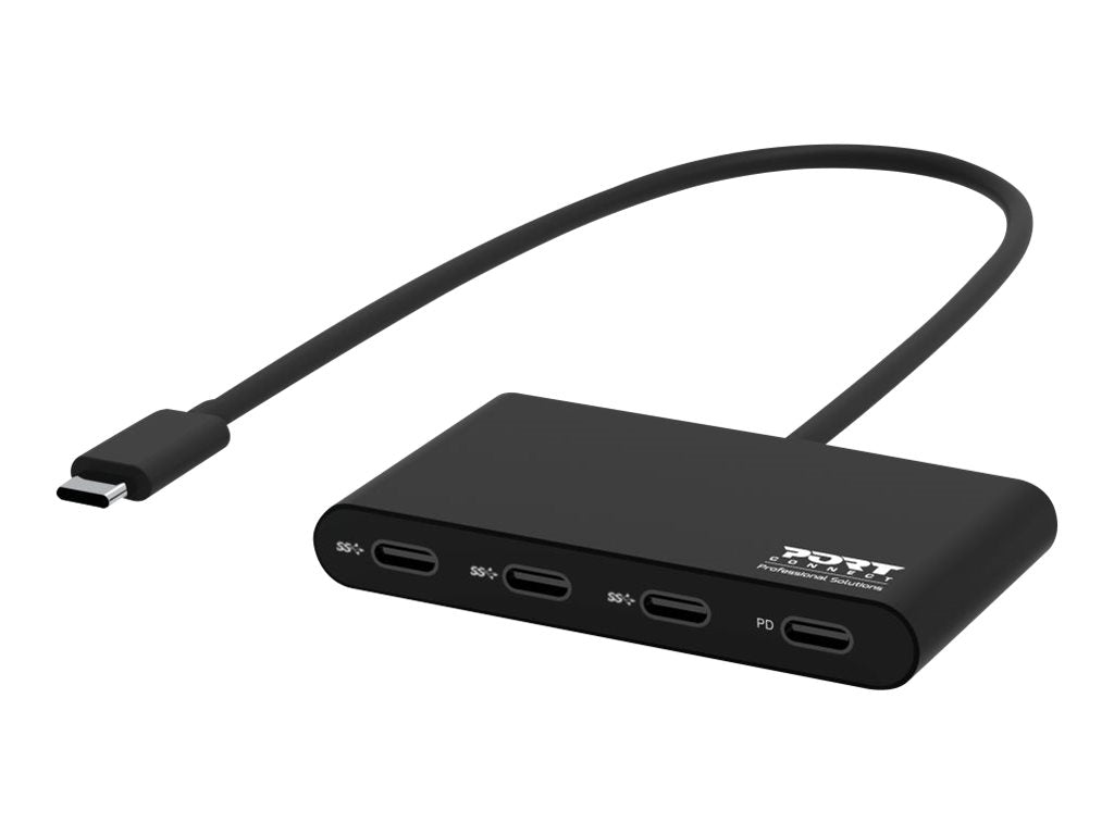 PORT DESIGNS USB Hub Type-C 4Ports Type-C