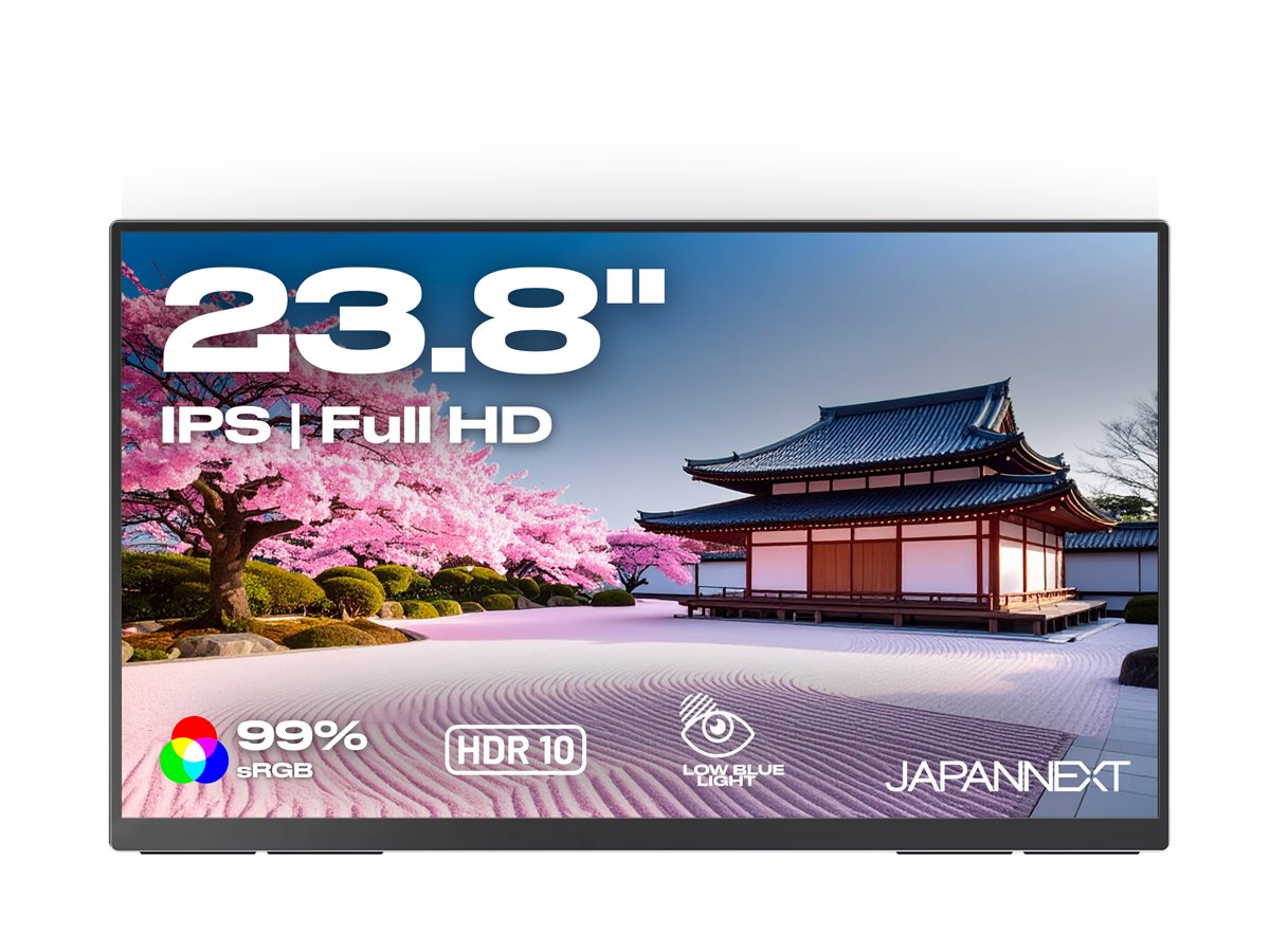 JAPANNEXT JNMDIPS238FC6 Ecran LED 23,8 FHD (1920x1080) 100Hz  IPS  250 cd/m   1