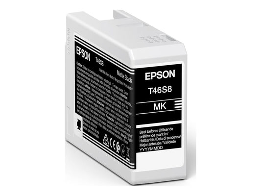 EPSON 4LB Singlepack Matte Black T46S8 UltraChrome Pro 10 ink 25ml