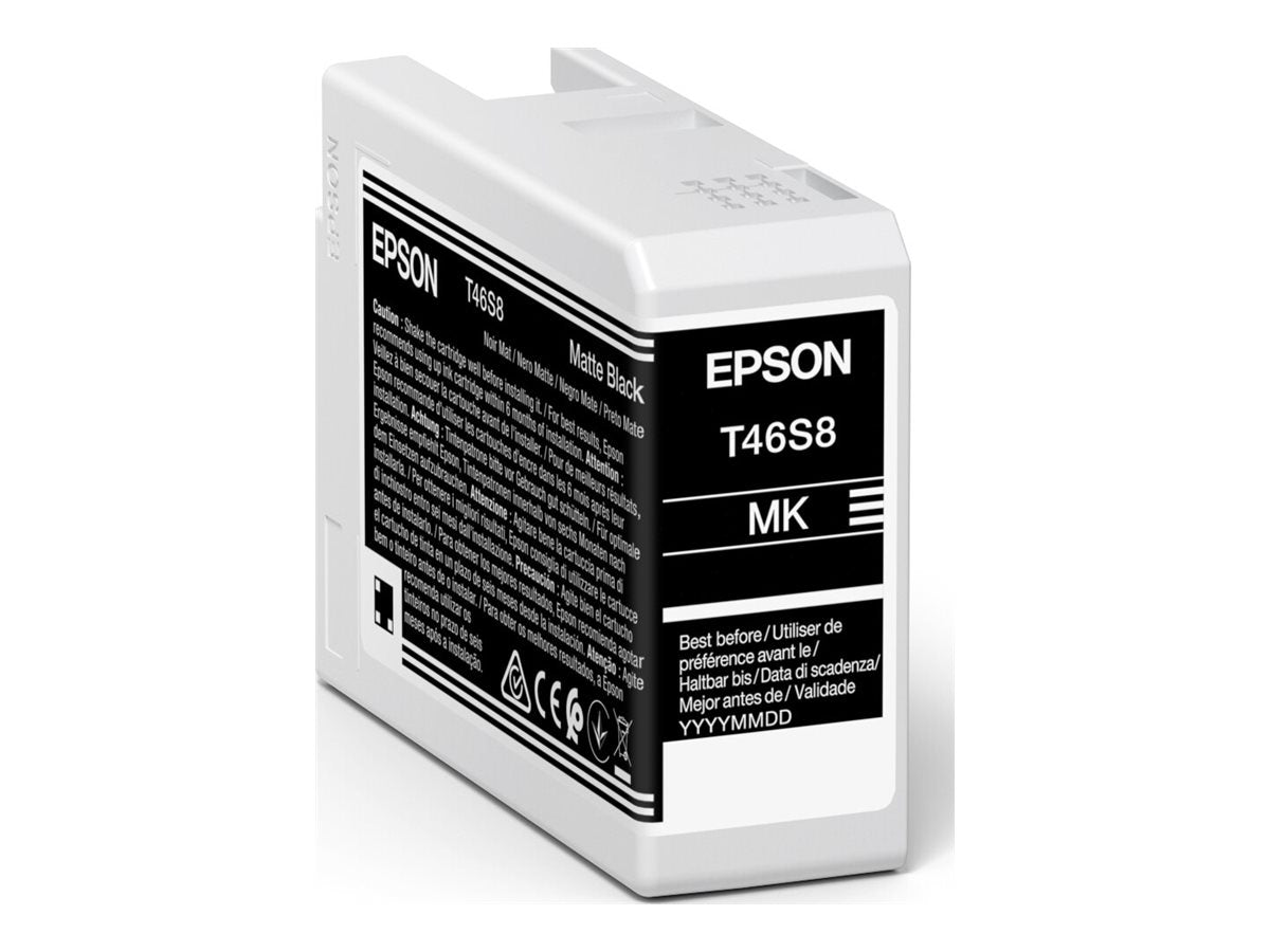 EPSON 4LB Singlepack Matte Black T46S8 UltraChrome Pro 10 ink 25ml