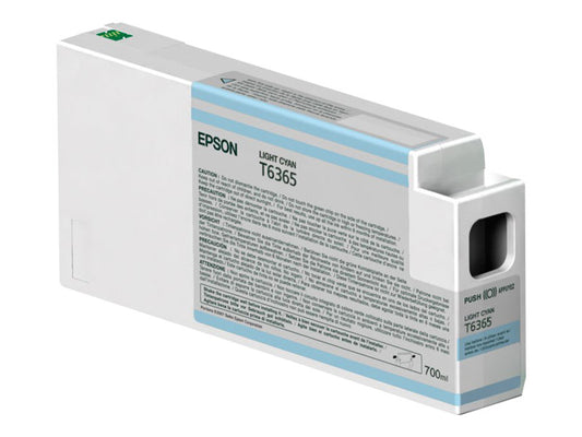 EPSON T6365 cartouche de encre cyan clair capacité standard 700ml pack de 1