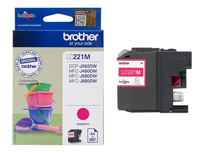 LC-221M/Ink Magenta 260 page