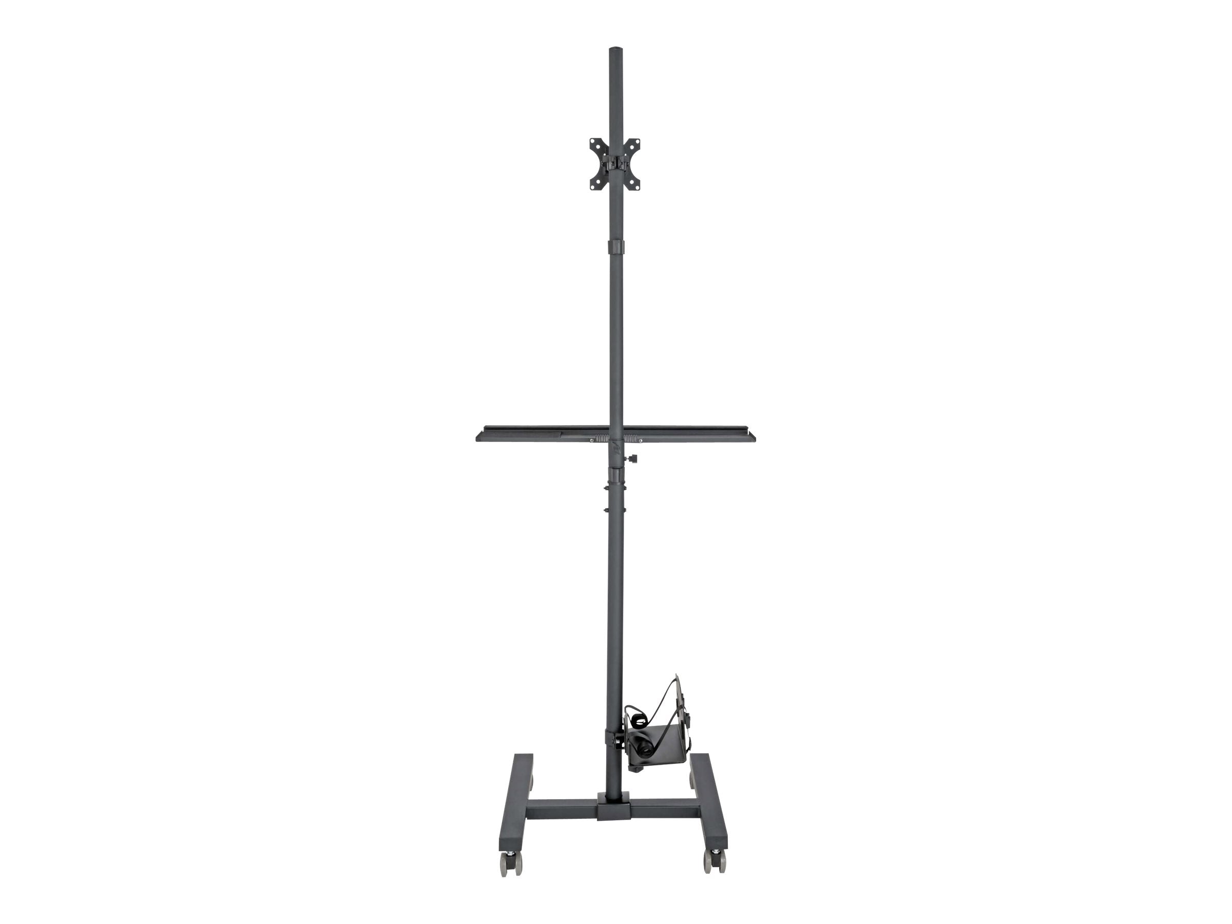 EATON TRIPPLITE Mobile Workstation with Monitor Mount - For 7inch to 32inch Displays Height Adjustable
