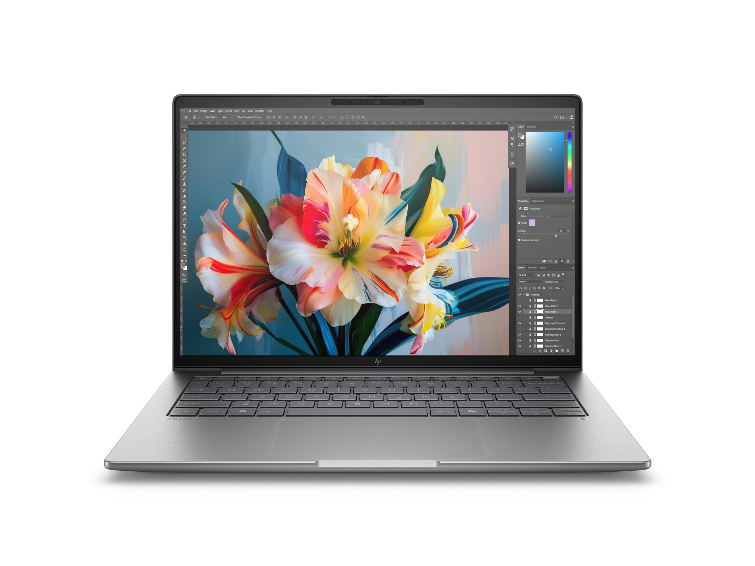 HP ZBook 8 G1i Intel Core Ultra 7 255H 14p WUXGA 16Go 1To Intel Arc 140T W11P 3/3/3