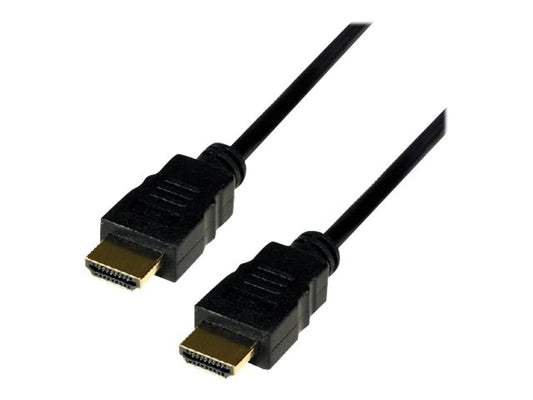 MCL Câble HDMI 1080P haute vitesse 3D avec Ethernet mâle / mâle - 1m