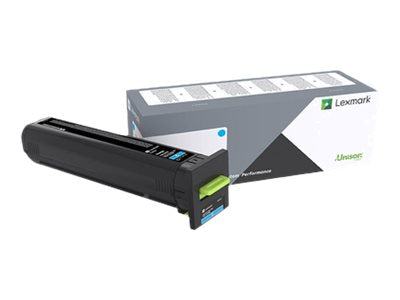 LEXMARK CX860 Cartouche de toner cyan ultra haute capacité 55K