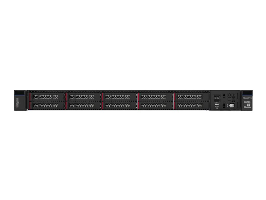 LENOVO ISG ThinkSystem SR630 V4 1xIntel Xeon 6515P 16C 2.3GHz 150W 1x32Go 2Rx8 940-8i 4Go Flash PCIe Gen4 12Go Adapter 2x1300W 10x2.
