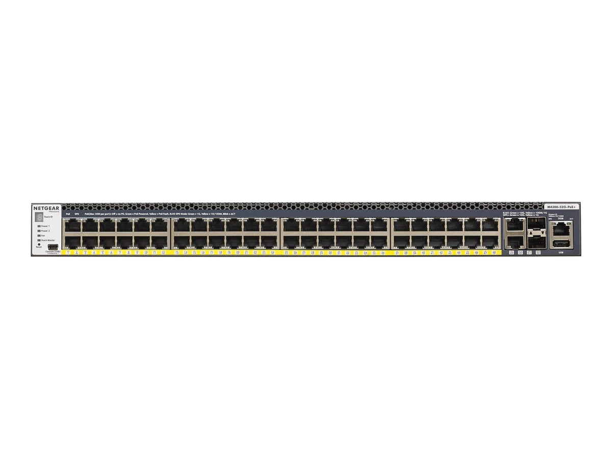 M4300-52G-PoE+1000W PSU stackl.mgd.Man