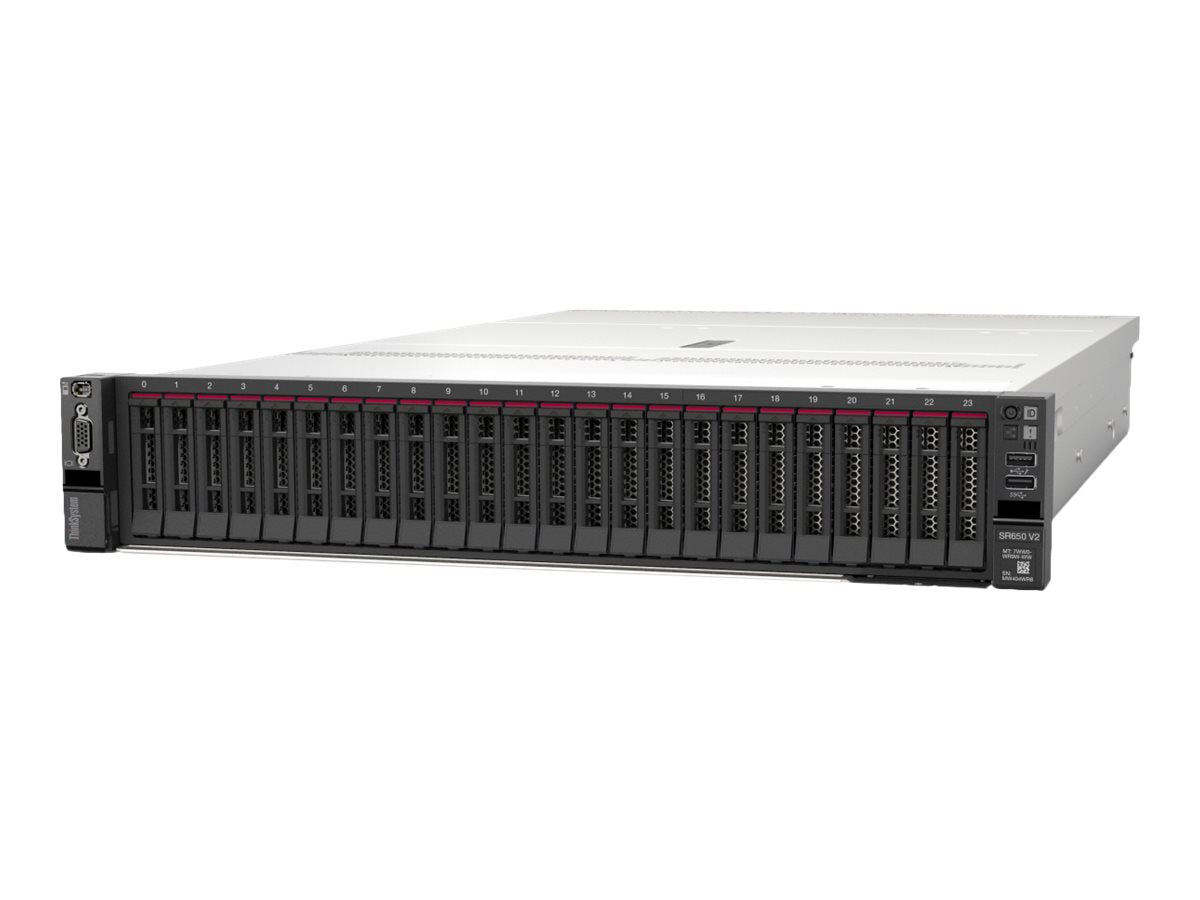 LENOVO ISG SR650 V2 Xeon Gold 5317 12C 3.0GHz 18MB Cache/150W 32Go 1x32Go 3200MHz 2Rx4 RDIMM 8 SAS/SATA 9350-8i 1x750W Titanium