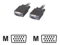 MCL Cable VGA HD15 male / male (blindage par feuillard) - 3m