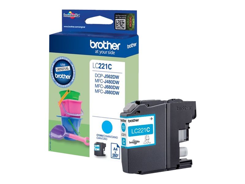 LC-221C/Ink Cyan 260 page