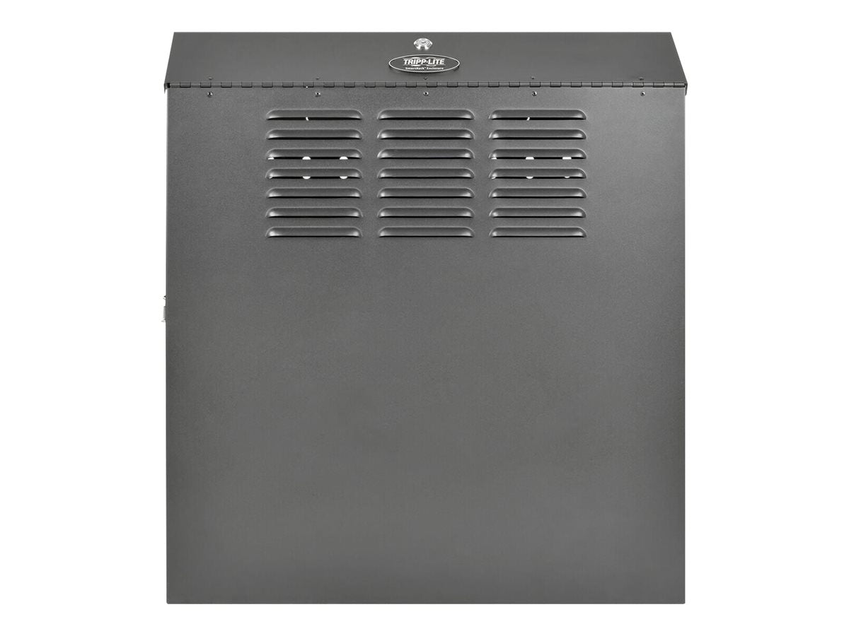 EATON TRIPPLITE 6U Wall Mount Low Profile Secure Rack Enclosure Cabinet Vertical Rack cabinet wall mountable Black 6U 19