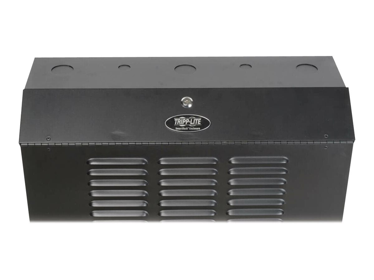 EATON TRIPPLITE 6U Wall Mount Low Profile Secure Rack Enclosure Cabinet Vertical Rack cabinet wall mountable Black 6U 19