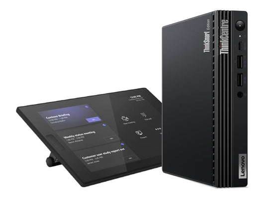 LENOVO ThinkSmart - Tiny - Kit de vidéo-conférence  - i3-13100T - 16GB RAM - 256Go SSD - 1YR Premier Support - Smart Collaboration