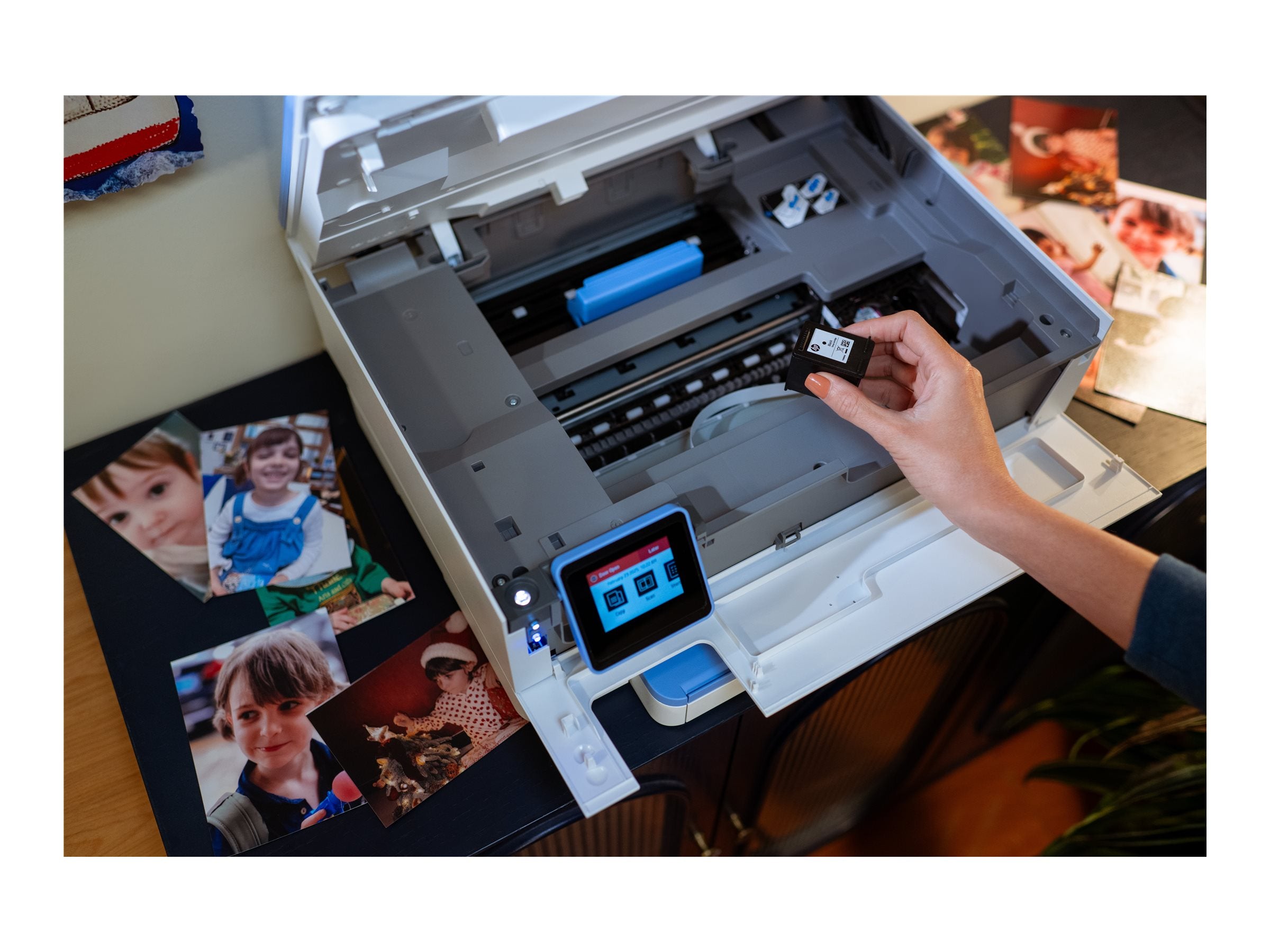 HP Envy Photo 7231 All-in-One Color Inkjet 10ppm Print Scan Copy Photo Printer USB 2.0 Wi-Fi