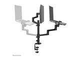 NEOMOUNTS DS20-425BL2 Support décran à fixer avec support pour ordinateur portable 17-27p - économie despace