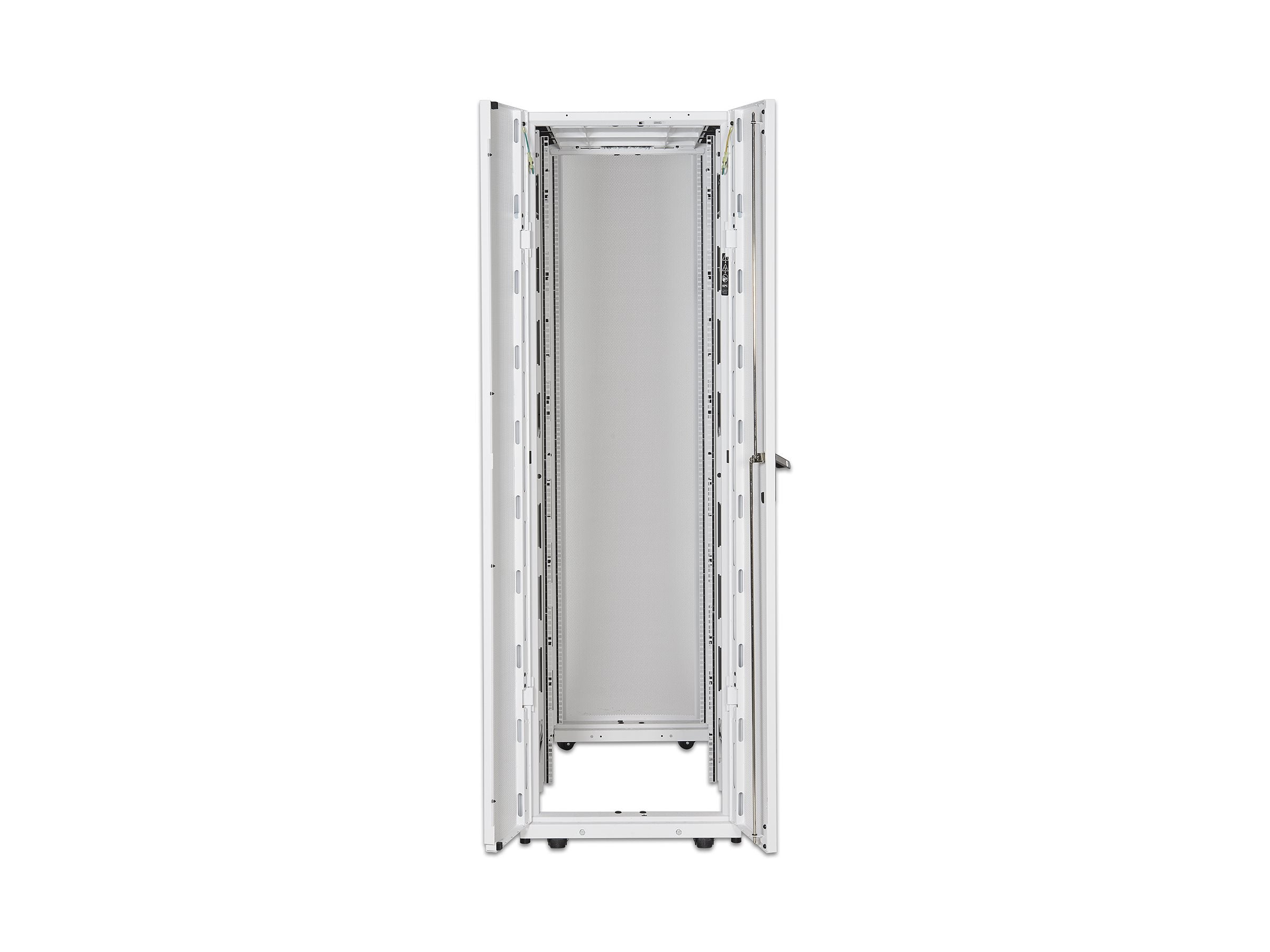 APC NetShelter SX Deep Enclosure with Sides Rack cabinet white 42U 19 TAA Compliant