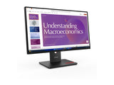 LENOVO ThinkVision T24D-40 23.8p 1920x1080 IPS 120Hz USB-C docking 96W Daisy Chain Speakers 2x2W Epeat Gold TCO10