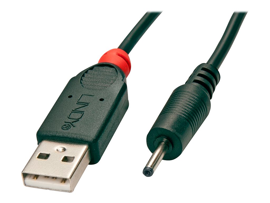 LINDY Adapter Cable USB A male - DC 2.5/0.7mm male 1.5m