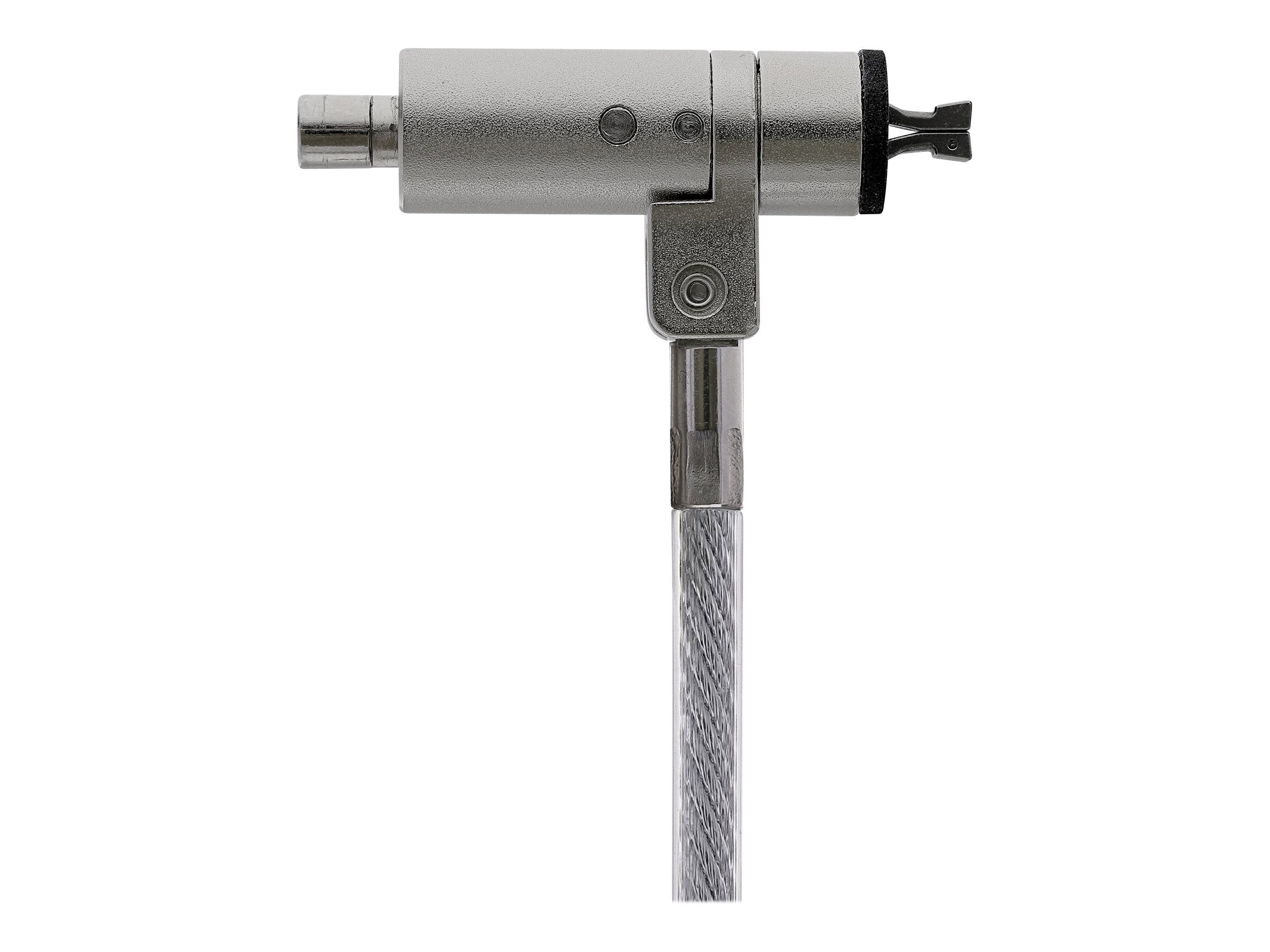 TNB Ultraresistant Braided Steel Cable With Pvc Coating And Zinc Lock Fine And Adjustable Pivoting Head To Attach It Comfortably