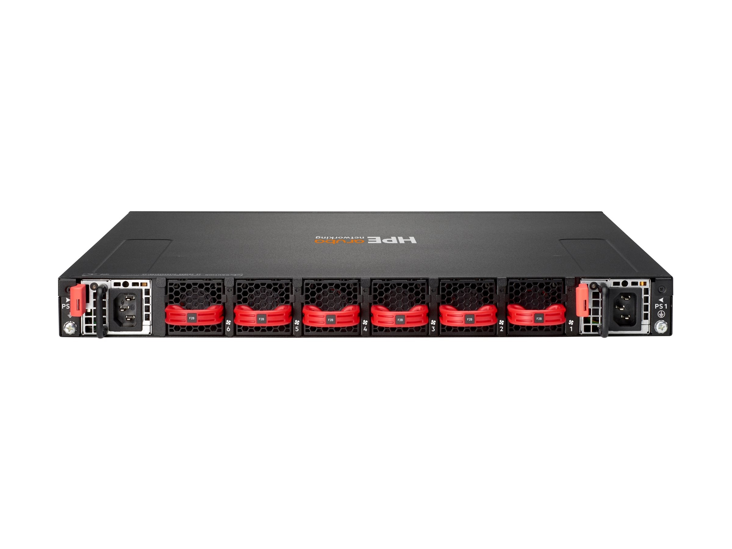 HPE Aruba 8325-48Y8C 48p 25G SFP/+/28 8p 100G QSFP+/28 Front-to-Back 6 Fans and 2 PSU Bundle EU en