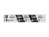 LINDY 4 Port DVI-I Single Link USB 2.0 and Audio KVM Switch Pro