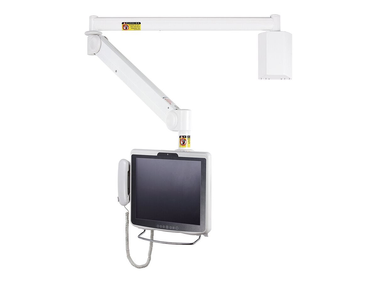 NEOMOUNTS FPMA-HAW100 Support mural pour écran médical 10-24p - h 0-170 cm - ressort à gaz