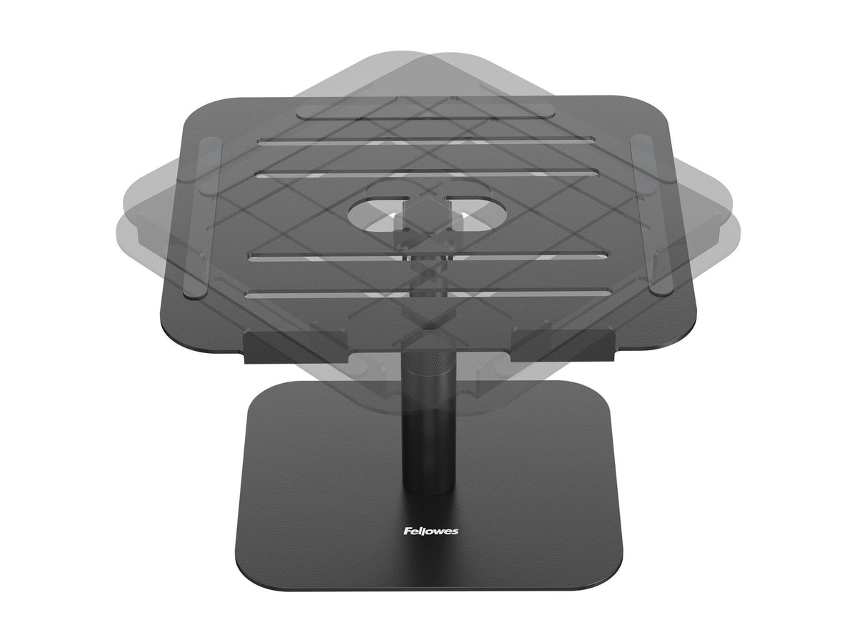 FELLOWES SUPPORT PC PORTABLE ALUMIA NOIR
