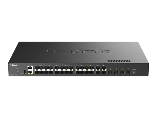 D-LINK DXS-3410-32SY/E 10G Layer 3 Stackable Managed Switch 28 x 10G SFP+ 4x 10/25G SFP28