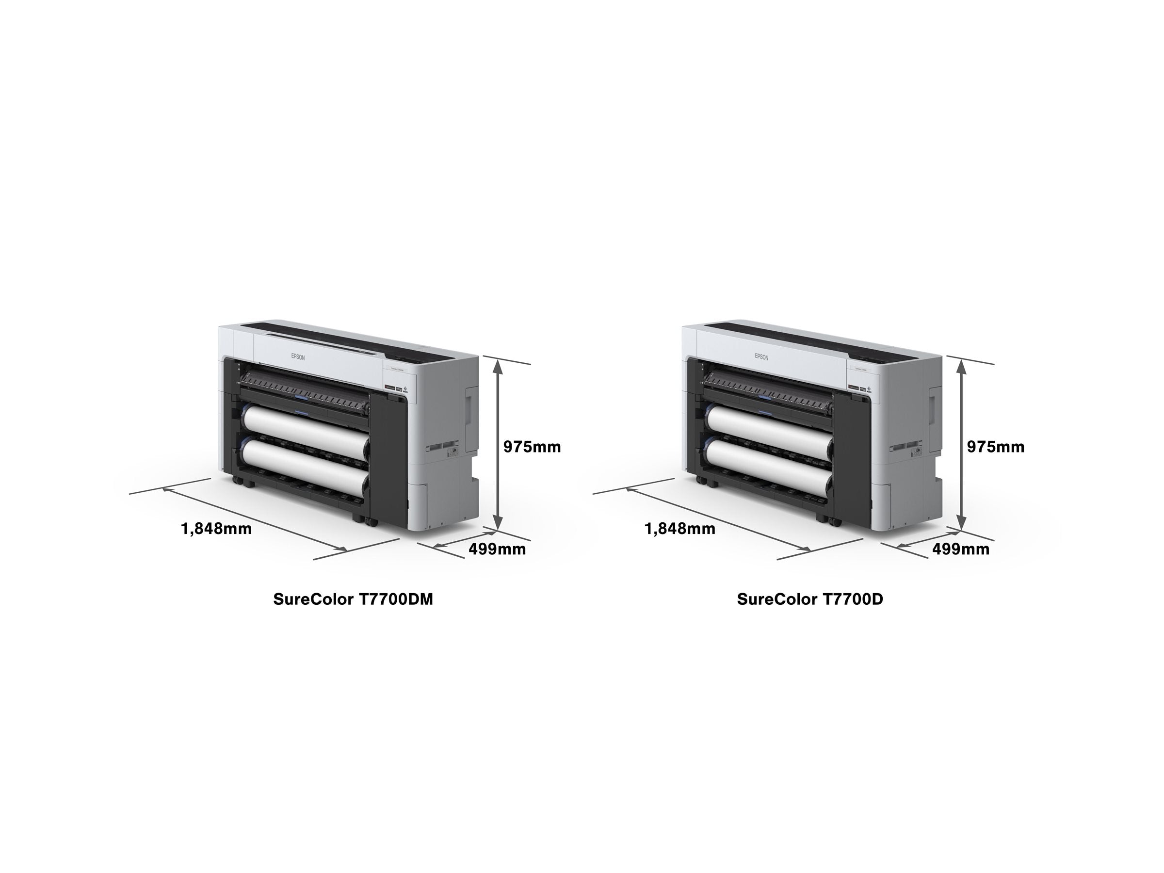 EPSON SureColor-T7700DM Duo Roll Multi-function Printer