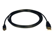EATON TRIPPLITE USB 2.0 A to Mini-B Cable A to 5Pin Mini-B M/M 6 ft. 1.83m USB cable USB M to mini-USB Type B M USB 2.0