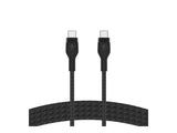 BELKIN USB-C to USB-C Braided Silicone White Black Mix 1m Twin Pack