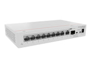 Huawei Switch S110-8P2ST (8*GE ports (124W PoE+), 1*GE SFP port, 1*GE port, AC power, power adapter)