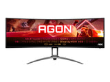 AOC B2 AG493UCX2 écran plat de PC 124 cm (48.8") 5120 x 1440 pixels Quad HD LED Noir