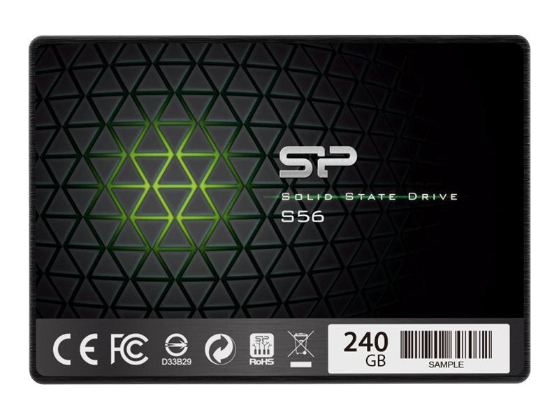 SILICON POWER SSD Slim S56 240Go 2.5p SATA III 6Go/s 3D TLC NAND