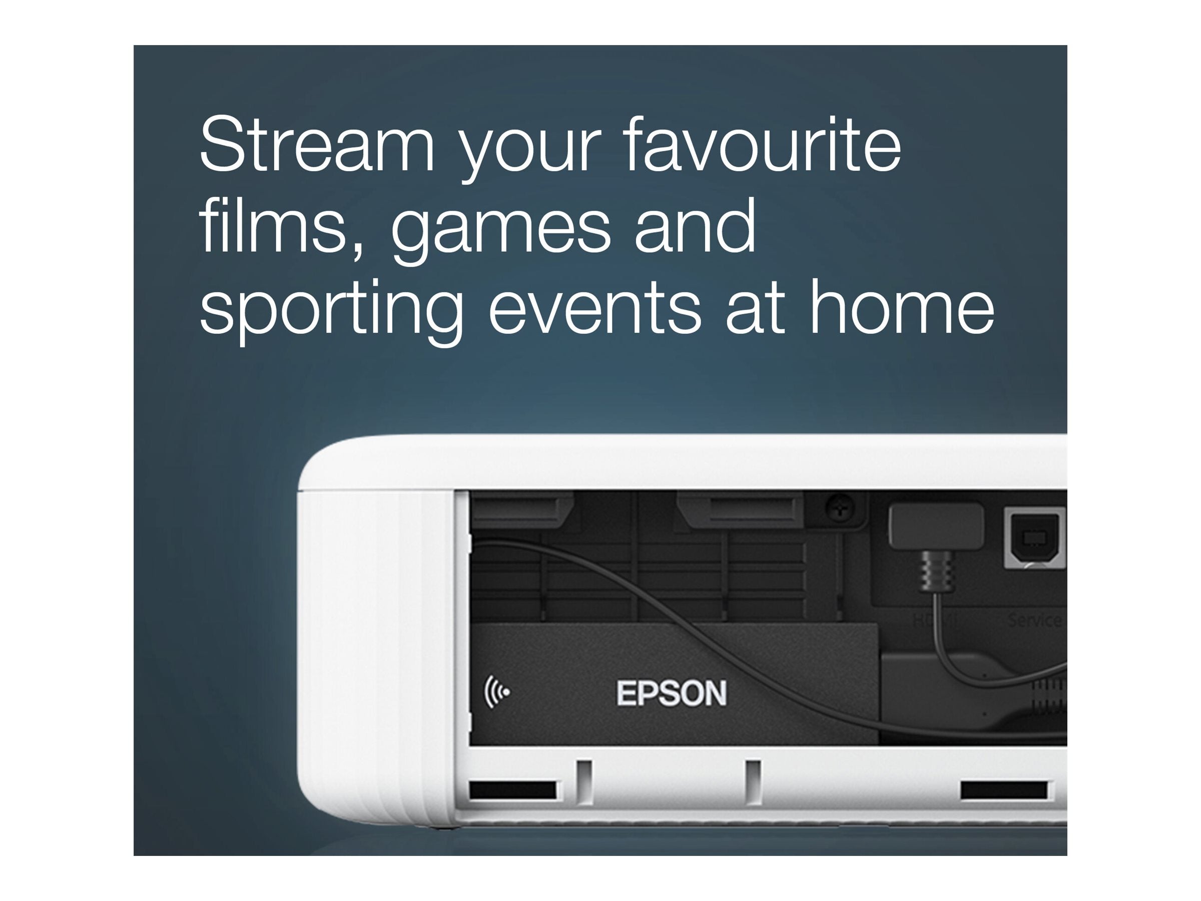 EPSON CO-FH02 Projector 3LCD 1080p 3000lm