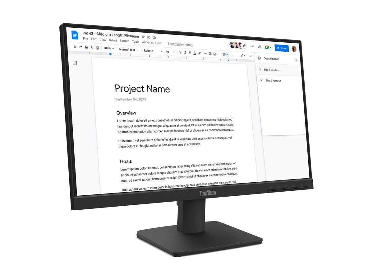 LENOVO ThinkVision S22-4e 21.5p Monitor HDMI