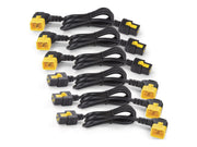 APC Power cable IEC 60320 C19 to IEC 60320 C20 16 A 1.22m latched 90 connector Black