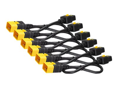 APC Power Cord Kit 6 ea Locking C19 to C20 1.8m