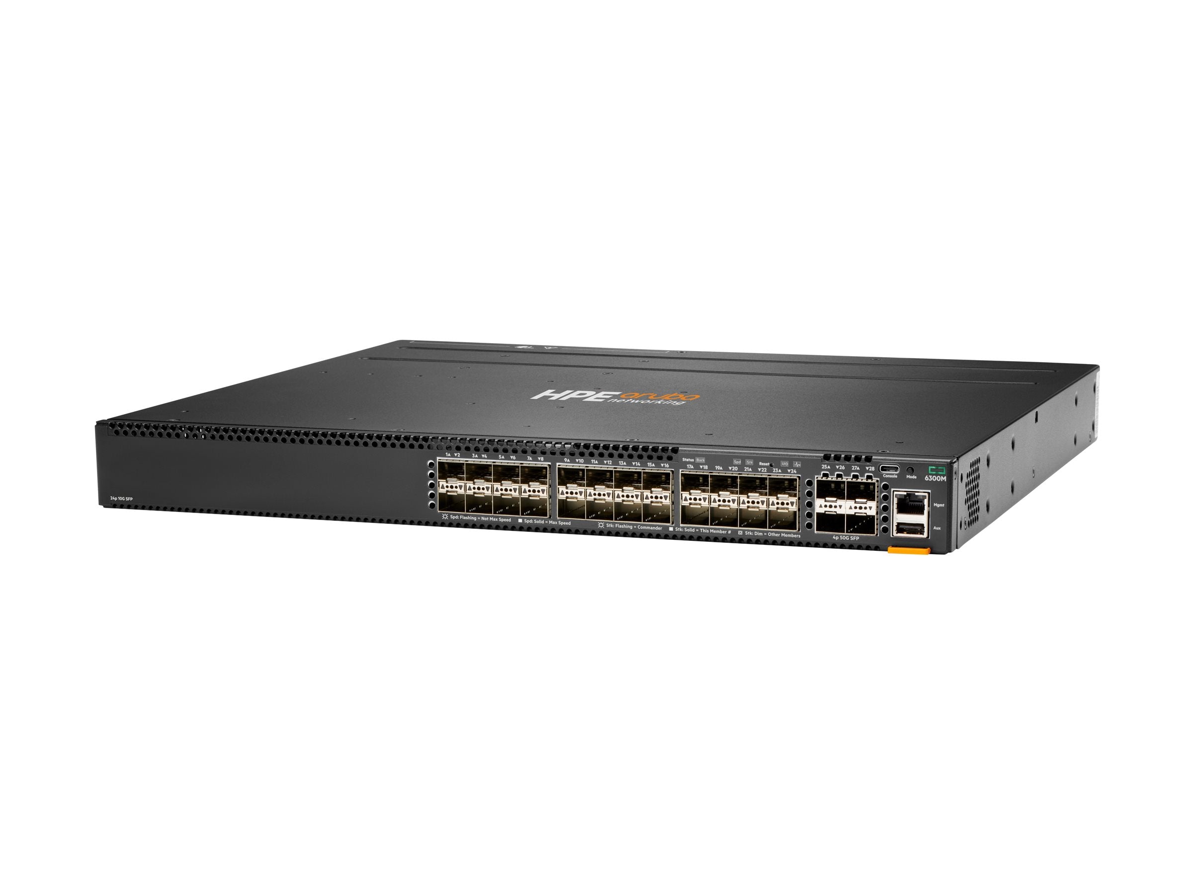 HPE Aruba 6300M 24-port SFP+ and 4-port SFP56 Switch