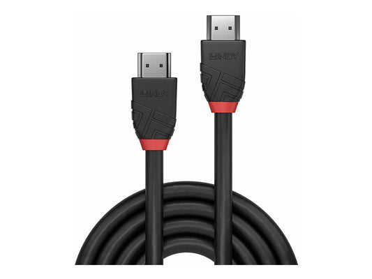 LINDY 1m 8k60hz HDMI Cable Black Line