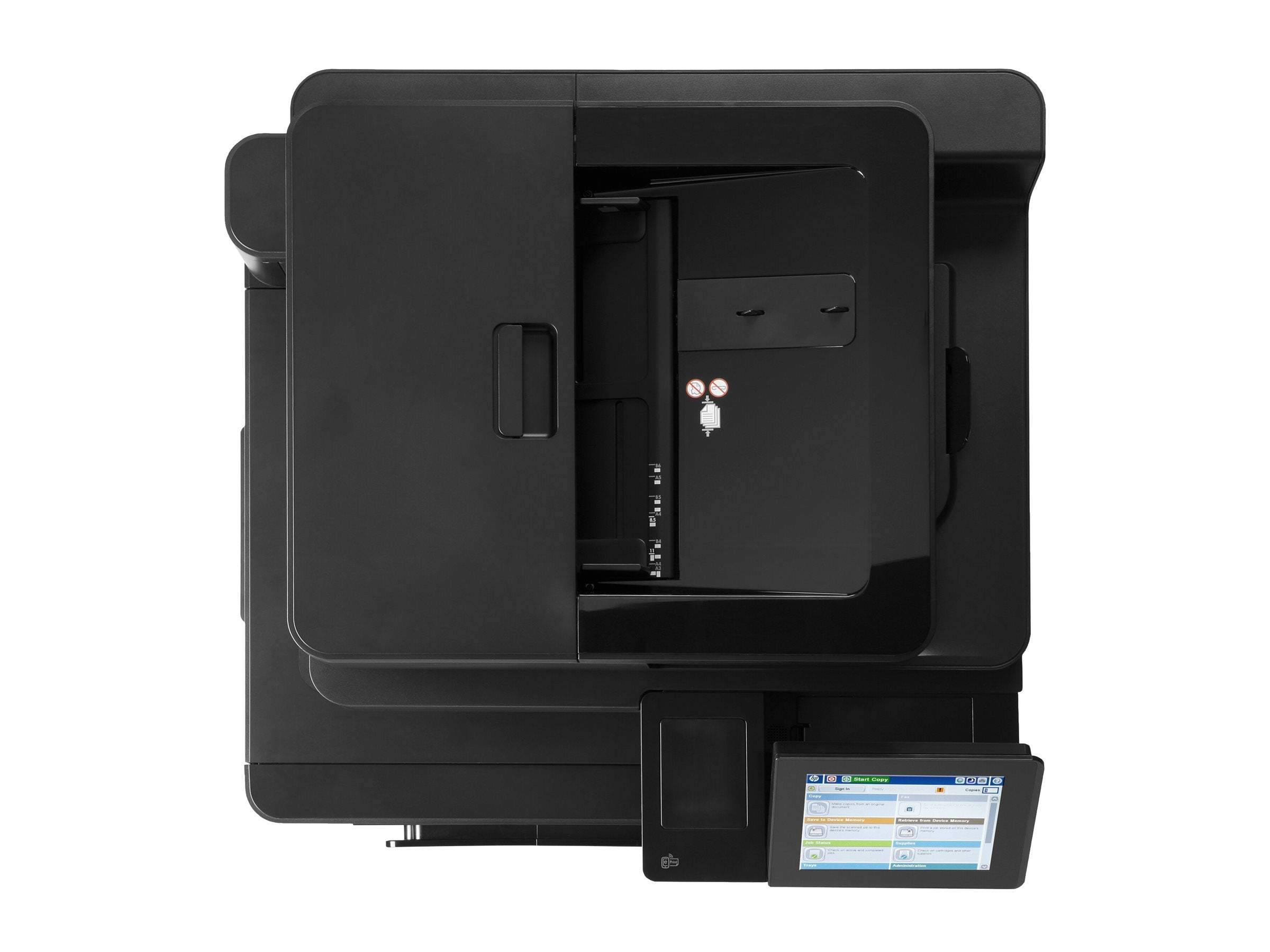 HP LaserJet Enterprise Flow M880z MFP colour laser A3 297x420mm A3 46ppm Copy 46ppm Print 2100sheets USB LAN