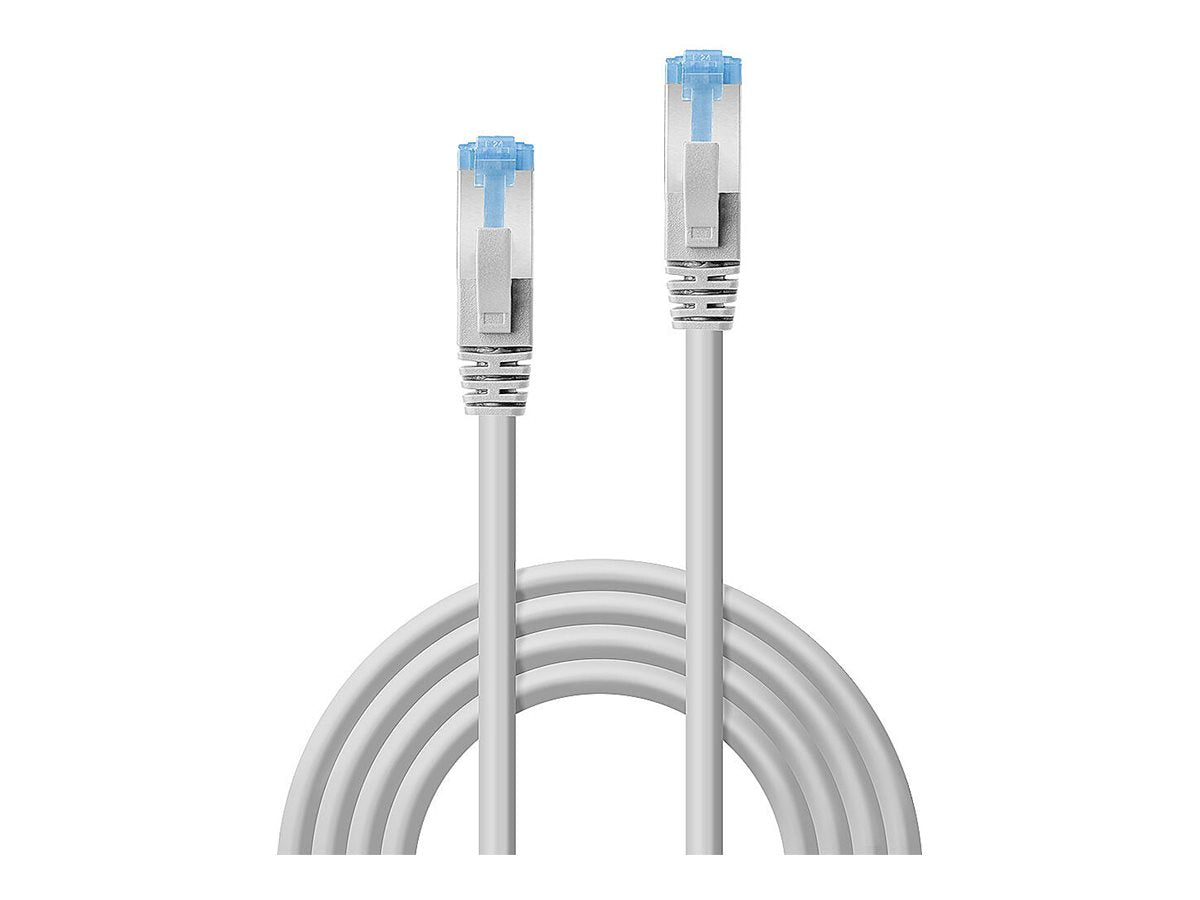LINDY 3m Cat.6A U/UTP LSZH Cable Grey 10pcs