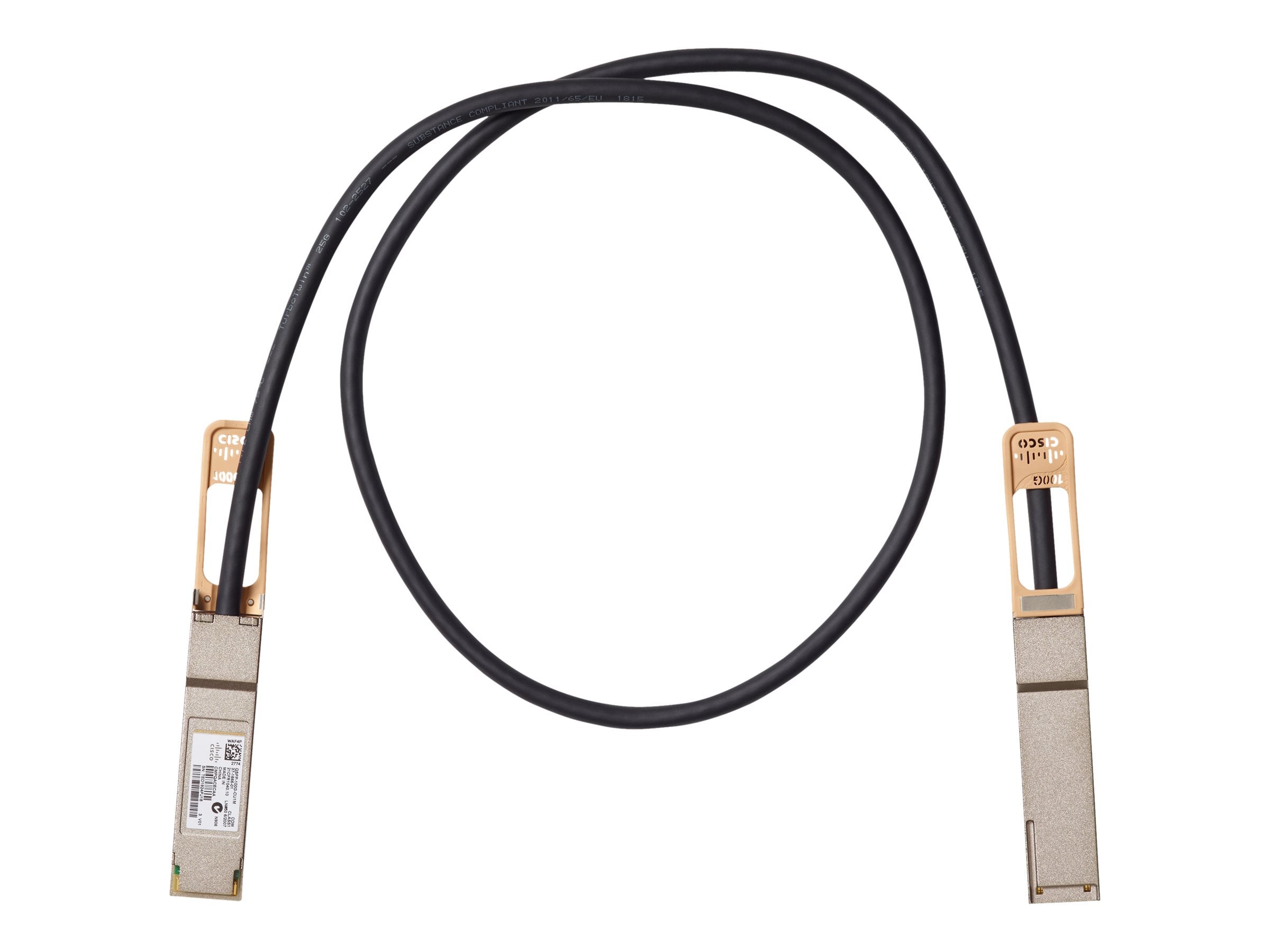 CISCO 100GBASE-CR4 PASSIVE COPPER CABLE 3M