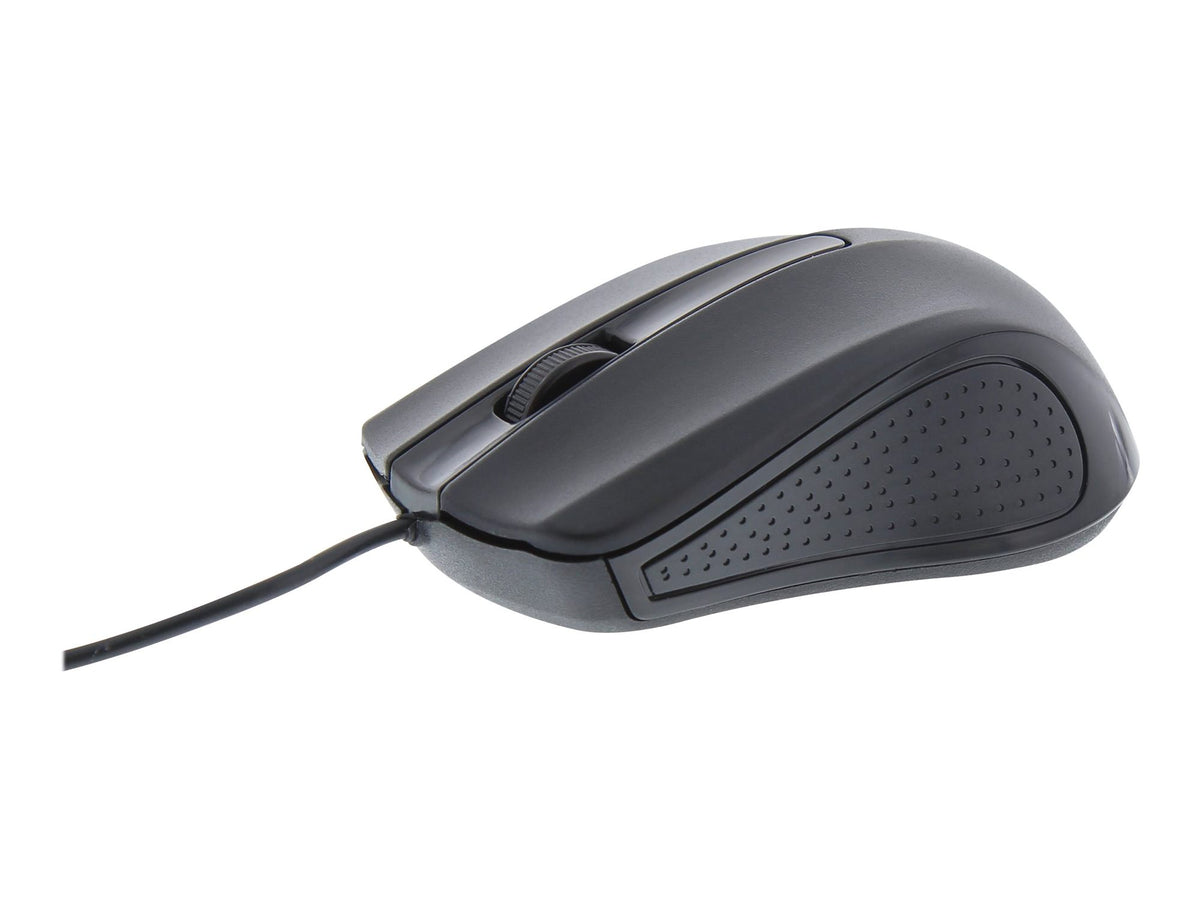 TNB SHARK 1000Dpi Wired Optical Mouse Usb Port Long 1.8M Cable 2 Buttons And Clickable Scroll Mac / Pc / Linux Compatible